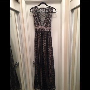 Beautiful formal lace maxi dress